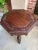 Petite Antique French Octagon Center Side Table Renaissance Carved Oak For Sale - Image 9 of 12
