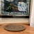 Late 19th Century Antique Highly Crafted and Detailed Moroccan Cooper Plate For Sale - Image 11 of 13