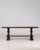 Mid 20th Century France Brown Wood Dining Table For Sale - Image 4 of 11