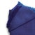 Blue Cobalt Blue Herringbone Plush Soft Merino Handwoven Throw For Sale - Image 8 of 8