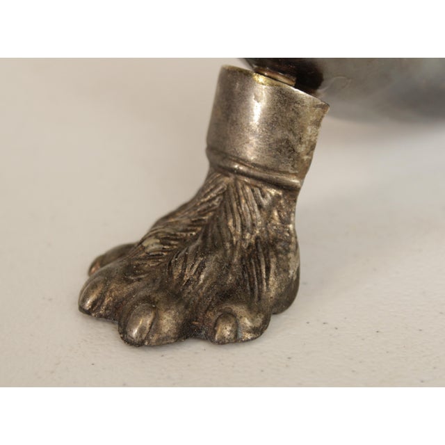 Antique Brass Dragon Mounted Drinking Horn For Sale - Image 11 of 12