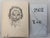 1940s Original Signed Graphite Illustration of Child Portrait in Lace Bonnet, 10 × 8 In. For Sale In Atlanta - Image 6 of 6