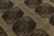 Textile Antique Turkaman Wool Rug With Geometric Gull Medallions in Muted Taupe & Espresso For Sale - Image 7 of 9