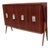 1950s Modernist Four Door Cabinet by Oswaldo Borsani For Sale