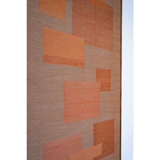 Spigolatura 95 Handwoven Wall Art by Susanna Costantini For Sale - Image 10 of 12