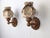 Swedish Carved Pine Wall Sconces with Jute Shades, 1970s, Set of 2 For Sale - Image 16 of 16