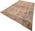 Antique Persian Sultanabad Carpet, Handmade Oriental Rug, Light Blue, Rust, Gray For Sale - Image 16 of 18