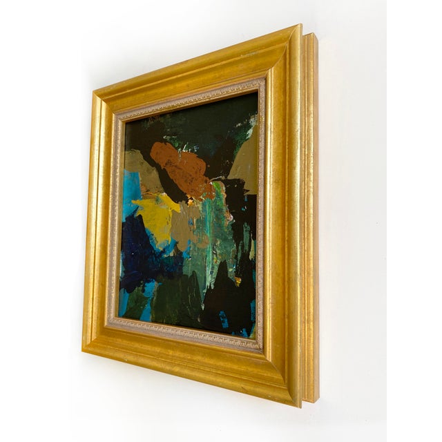 Abstract "Organic Matter" 2024 Framed Painting by Jessalin Beutler For Sale - Image 3 of 4