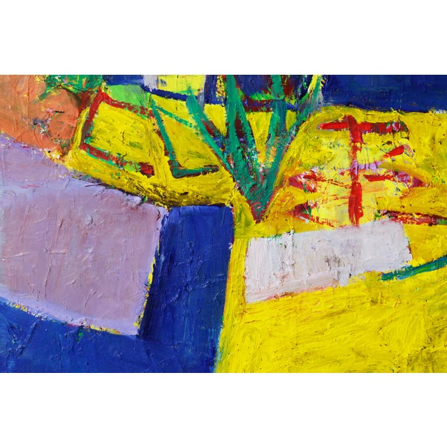 Contemporary "Formentera House" - Original Oil Painting by Simon Findlay For Sale - Image 3 of 13