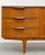 Funky Sculptural Mid Century Modern Styled Credenza | Teak Media Stand | Handmade Sideboard For Sale - Image 10 of 13