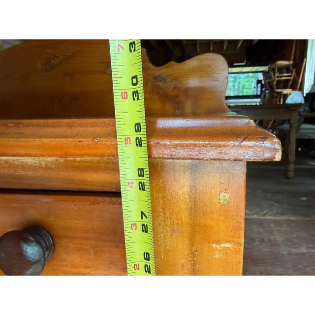 Antique 19th Century Early American Primetive Style Pine Jelly Cupboard Cabinet For Sale - Image 17 of 18