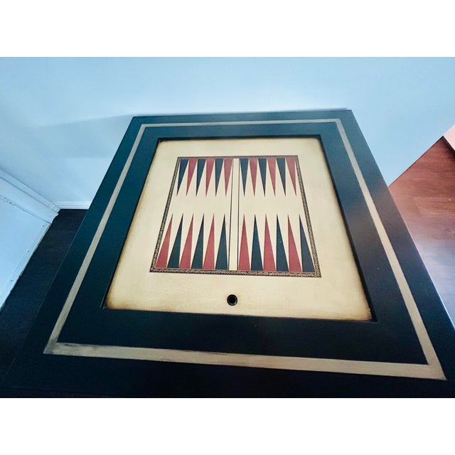 VTG Multi-Game Table, in Black and Gold For Sale - Image 10 of 12