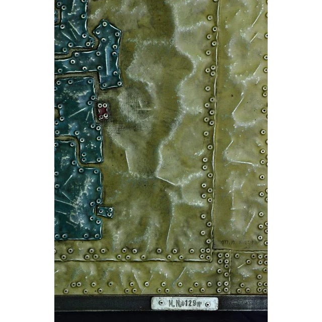 Miguel Núñez, Sostiene, 2021, Enamel & Zinc For Sale - Image 6 of 7