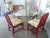 1970s 1970s Chinese Chippendale Trellis Dining Table and Chairs - Set of 5 For Sale - Image 5 of 13