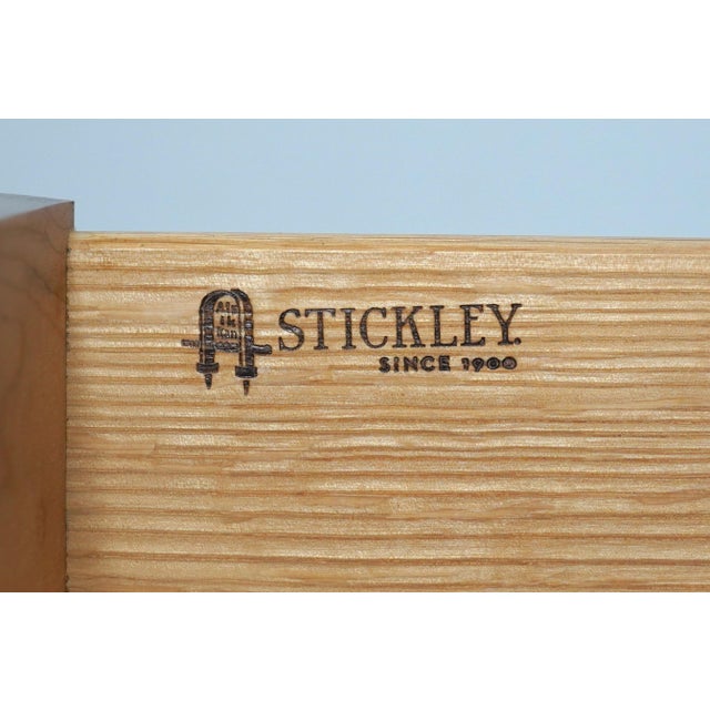 Stickley Cherry Marseilles 6 Drawer High Chest For Sale - Image 14 of 15