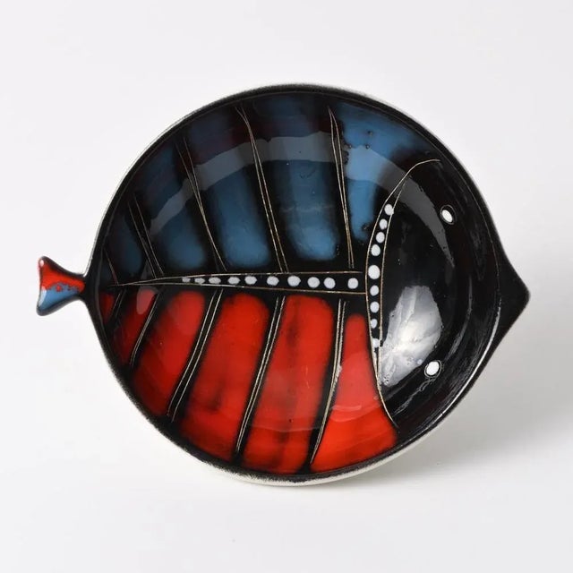 Mid-Century Italian Fish-Shaped Bowl from Sica, 1960s For Sale - Image 10 of 10