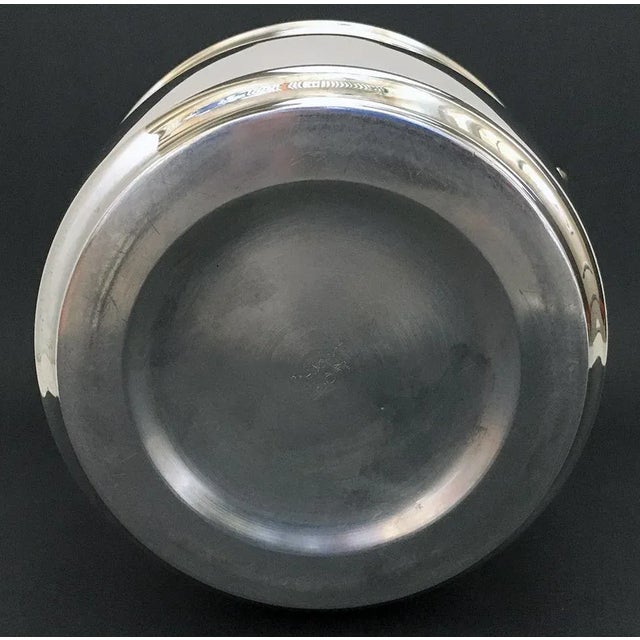 1950s Cresent Silverplate Swing Top Ice Bucket For Sale - Image 5 of 7