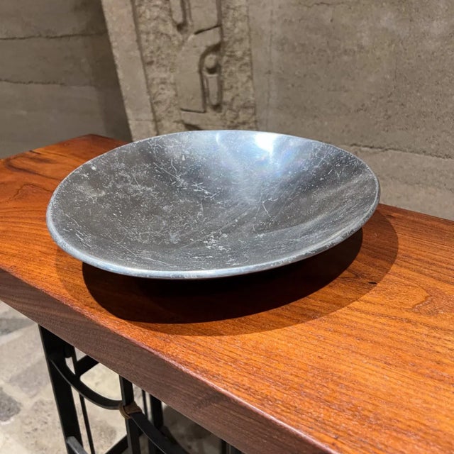 1960s MCM Modernist Aluminum Bowl For Sale In San Diego - Image 6 of 10