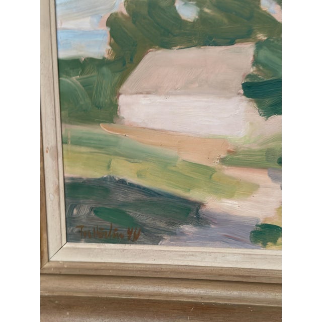 Tor Hörlin, Path, 1944, Oil on Panel, Framed For Sale - Image 8 of 18
