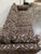 Black Vintage 70s Sofa Newly Reupholstered Geometric Fabric For Sale - Image 8 of 8