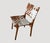2010s Andrianna Shamaris Premium Double-Backed Teak Wood Cowhide Chair For Sale - Image 5 of 5