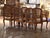 Brown 19th Century French Louis XV Carved Walnut and Cane Dining Armchairs, Set of 6 For Sale - Image 8 of 9
