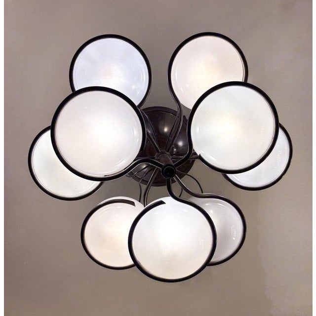 Mod. 2042-9 Chandelier by Gino Sarfatti for Arteluce, Italy, 1960s For Sale - Image 6 of 8