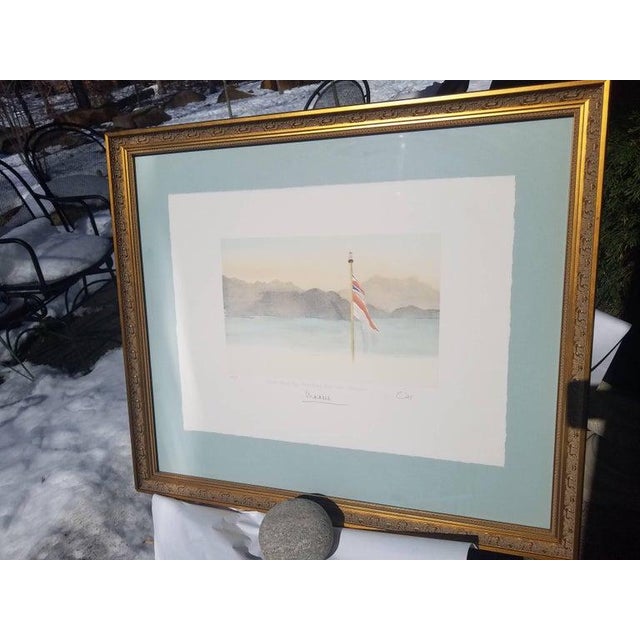 Signed Limited Edition Lithograph Watercolor by Prince Charles For Sale In Philadelphia - Image 6 of 9