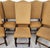 Early 20th Century Antique English Dining Chairs High Back Set of 8 For Sale - Image 5 of 16