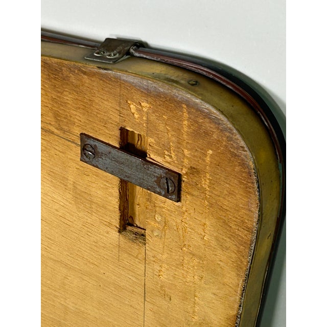 Two-Tone Mirror with Brass Edge by Giovanni Gariboldi, 1950s For Sale - Image 10 of 13
