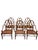 Beautiful Set of Mid-Century Modern McGuire Bamboo and Rattan Dining Chairs This exquisite set of dining chairs is a...