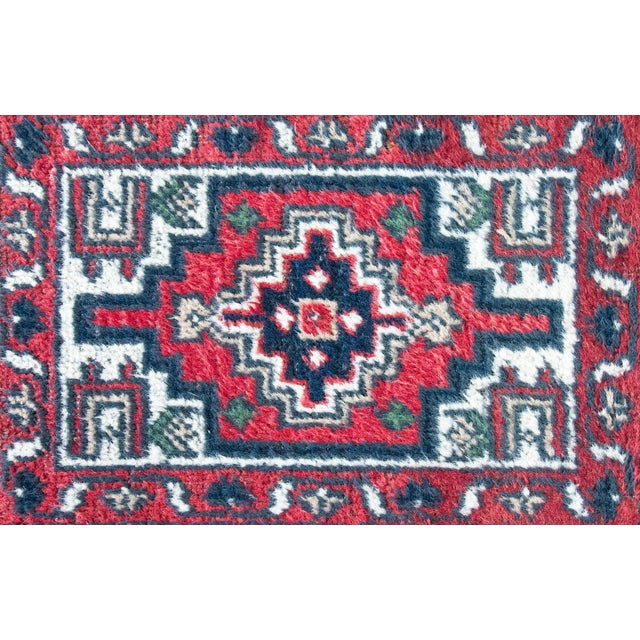 Persian Vintage Persian Hamandan Rug For Sale - Image 3 of 9