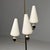 Metal Italian Mid-Century Modern, Ceiling Pendant, Brass, Opaline Glass, Italy, 1950s For Sale - Image 7 of 7
