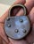 1940s German Tri-Lock Padlock in Brass, 1940s For Sale - Image 5 of 9