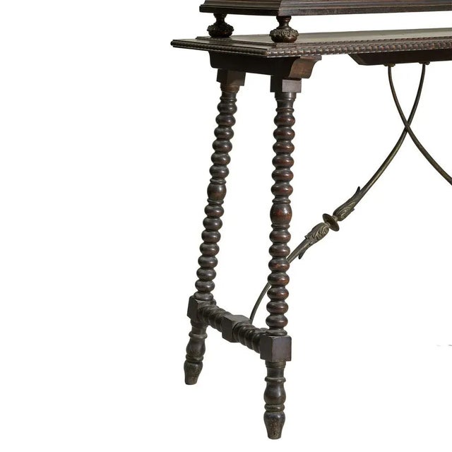 Wood Antique Cabinet, 1920s For Sale - Image 7 of 8