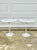Vintage Marble Top Eero Saarinen Style Tulip Side Tables-A Pair For Sale - Image 11 of 11