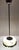 German Hanging Lamp with Hand-Painted Glass Shade, 1920s For Sale - Image 3 of 9