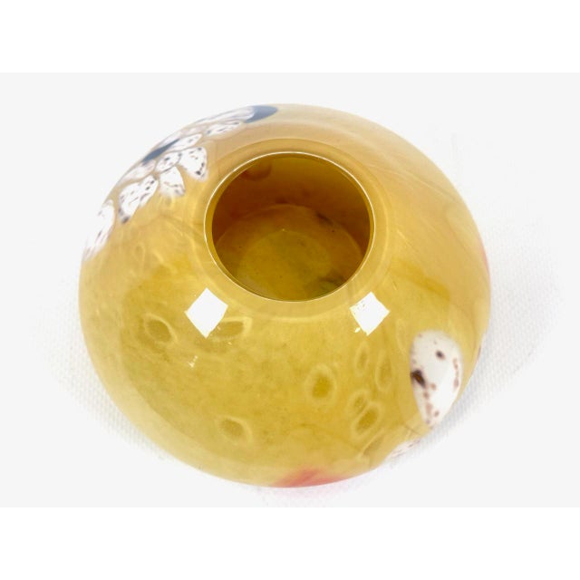 Vintage Art Glass Candleholder from Kaspar Silesia, 1960s For Sale - Image 6 of 8