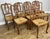 Add timeless French character to your dining room with this beautiful Vintage French Louis set of 8 dining chairs ....
