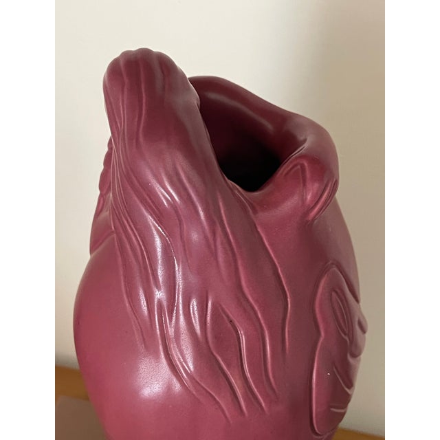 Rare 1920s Vintage Van Briggle (Lorelei) Woman in the Well Vase For Sale - Image 12 of 12