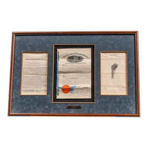 1885 William P Adams Non Conducting Fabrics Patent