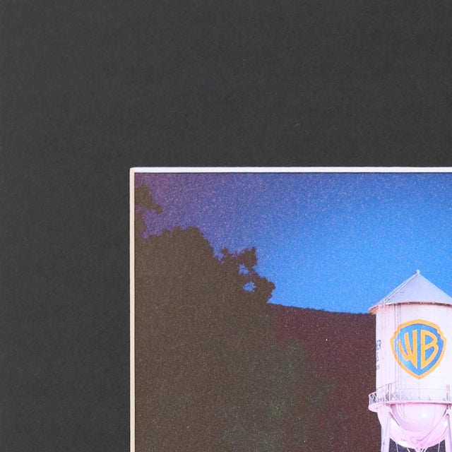 Contemporary Warner Bros. 2 - Original Los Angeles Landmark Acrylic on Photograph by Pete Kasprzak For Sale - Image 3 of 6