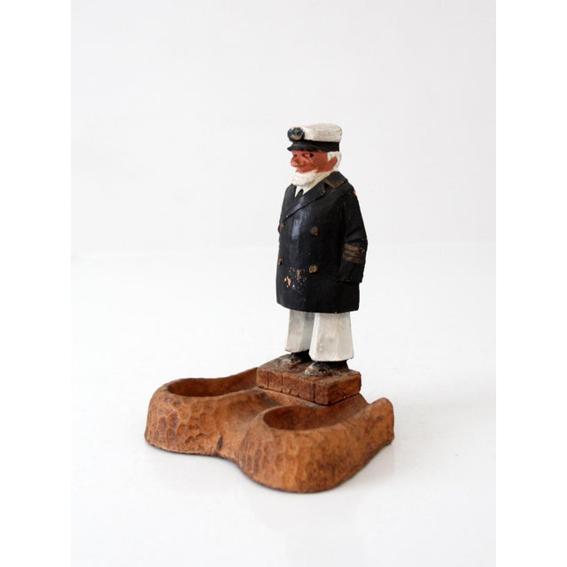 Blue Mid-Century Nautical Pipe Holder For Sale - Image 8 of 10