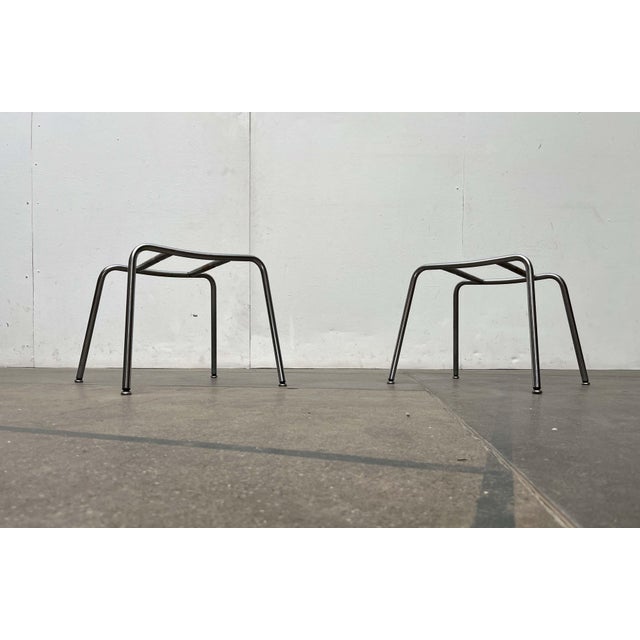 Mid-Century Modern Metal H-Bases for Chairs from Wild + Spieth and Fröscher, 1960s, Set of 2 For Sale - Image 15 of 15
