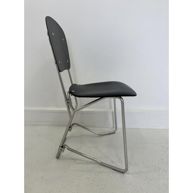 Alu-Flex Dining Chairs by Armin Wirth, 1960s, Set of 4 For Sale - Image 9 of 13