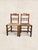 Antique English Oak Pair of Occasional Chairs C 1900 For Sale - Image 10 of 10