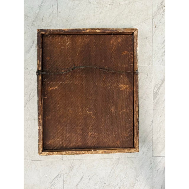 Antique Frame With Shell Art For Sale In Charleston - Image 6 of 6