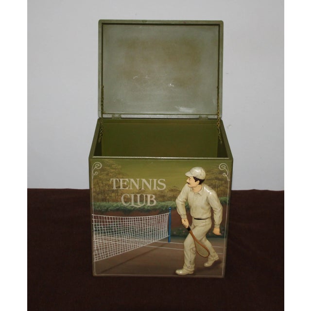 Vintage Tennis decor Vintage tennis art Tennis gift Tennis club Lawn tennis ball Tennis racket Tennis Player gift idea...