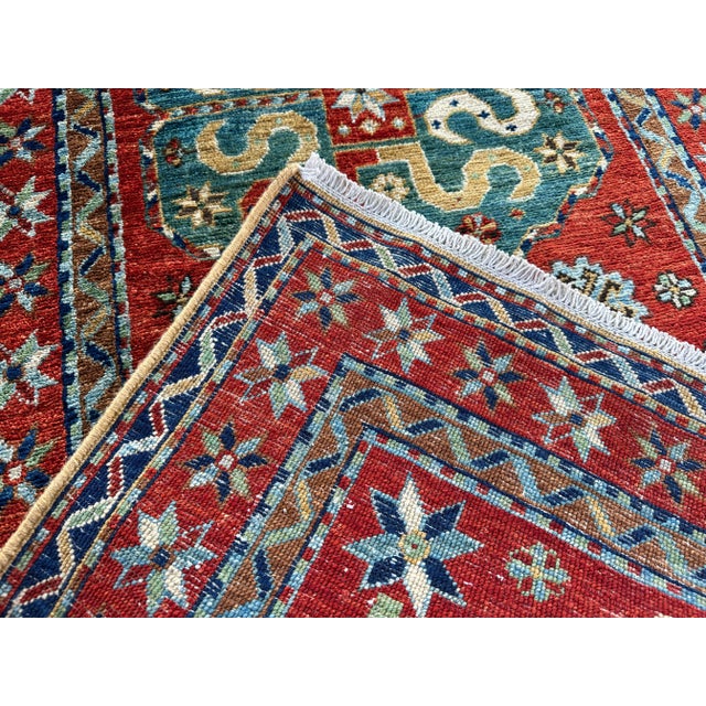 2020s Hand Knotted Tribal Persian Runner Rug For Sale - Image 5 of 5