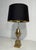 Brass 1970s Flower brass table lamp in the style of Maison Charles For Sale - Image 8 of 8